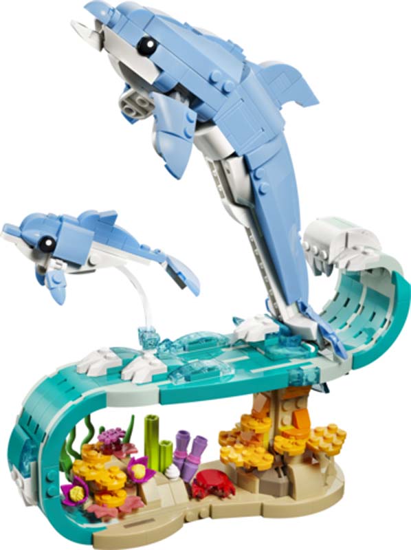 LEGO Creator Sea Animals: Beautiful Dolphins 31385