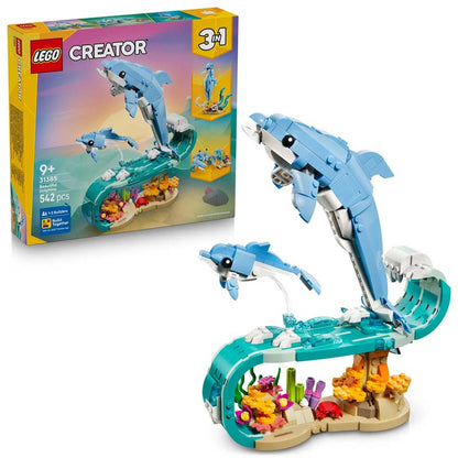 LEGO Creator Sea Animals: Beautiful Dolphins 31385