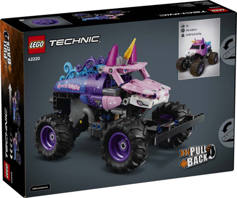 LEGO Technic Monster Jam™  Sparkle Smash™ Pull-Back