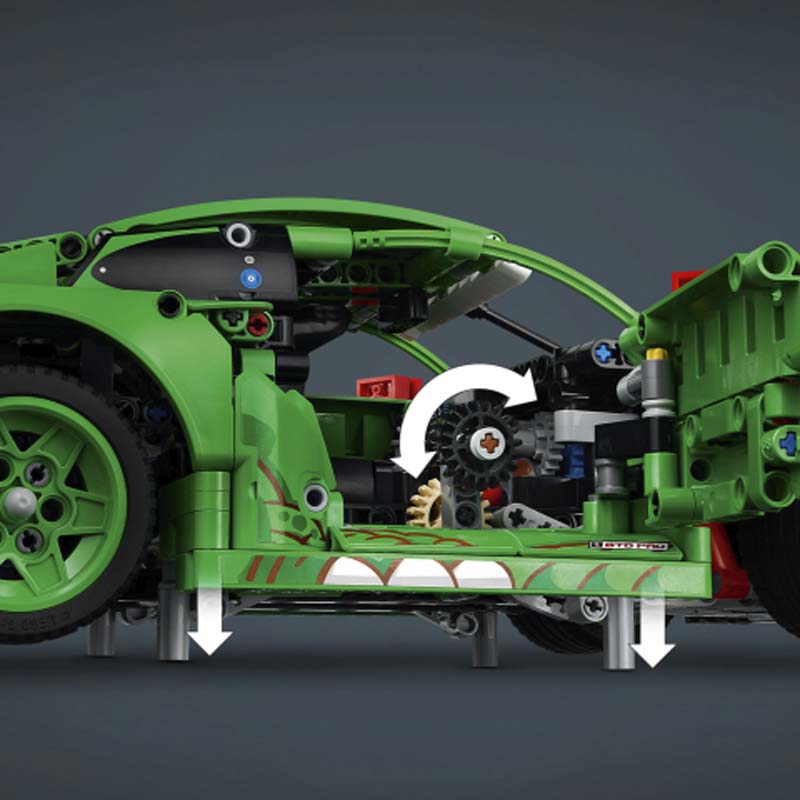 LEGO Technic Porsche 911 GT3 R REXY AO Racing Car