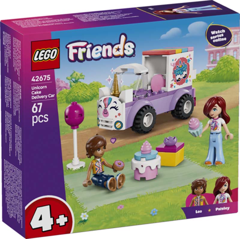 LEGO Friends Unicorn Cake Delivery Car 42675