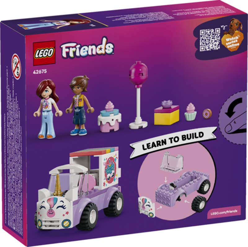 LEGO Friends Unicorn Cake Delivery Car 42675