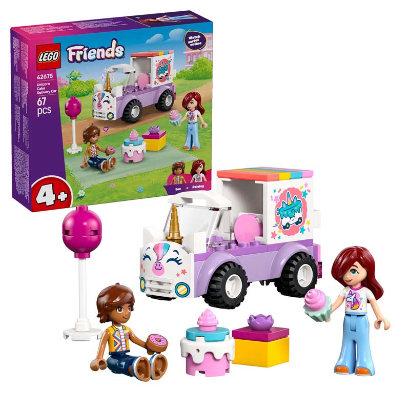 LEGO Friends Unicorn Cake Delivery Car 42675
