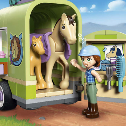 LEGO Friends Horse & Baby Foal Trailer 42695