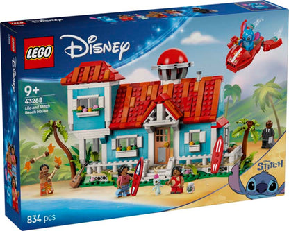 LEGO Disney Lilo and Stitch Beach House 43268