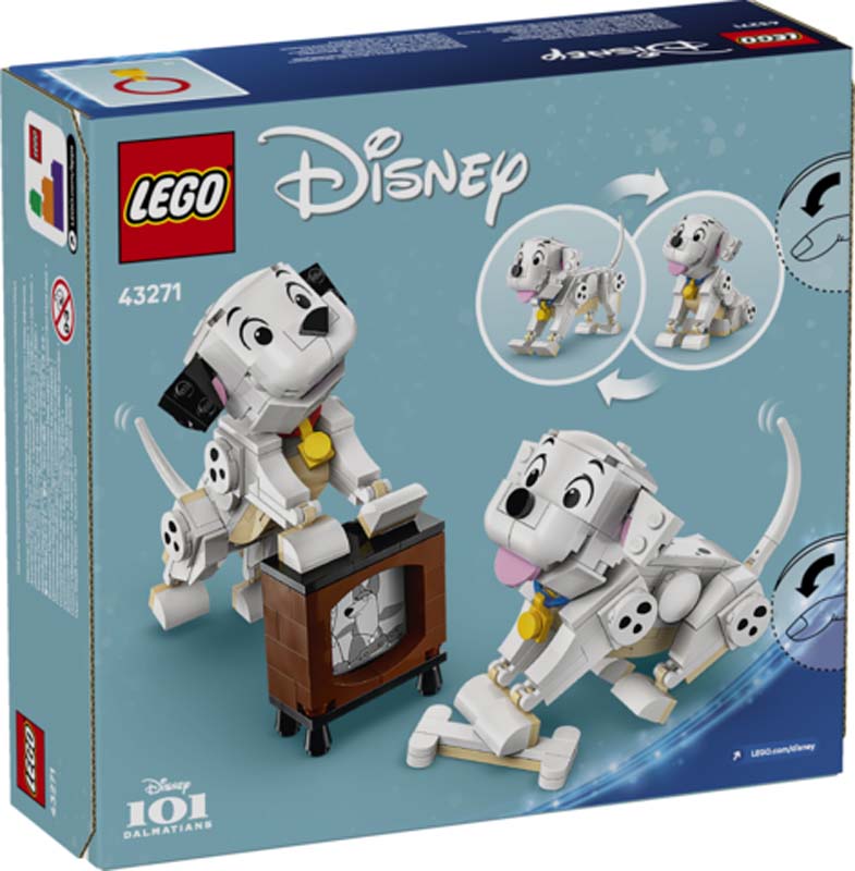 LEGO Disney Classic Lucky & Penny 101 Dalmatians Puppies 43271