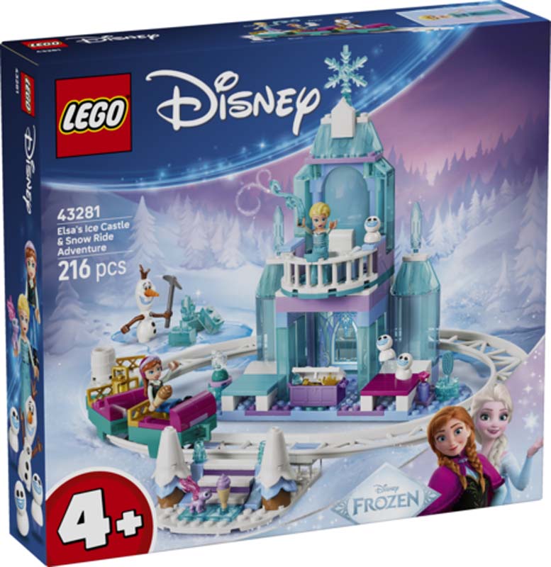 LEGO Disney Princess Elsa's Ice Castle & Snow Ride Adventure