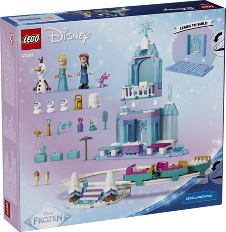 LEGO Disney Princess Elsa's Ice Castle & Snow Ride Adventure