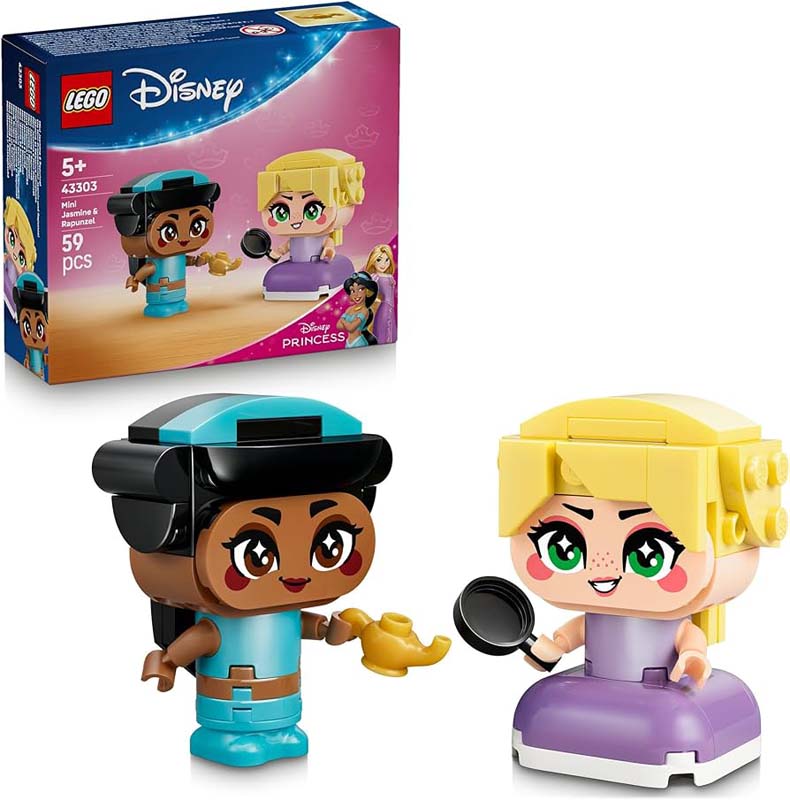 LEGO Disney Princess Mini Jasmine & Rapunzel