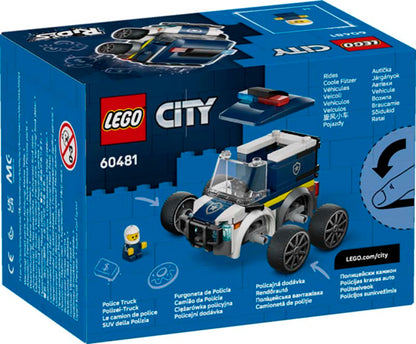 LEGO City Rides Police Truck 60481