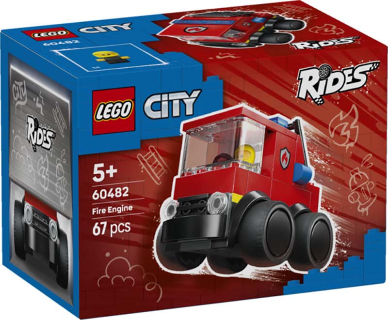 LEGO City Rides Fire Truck 60482