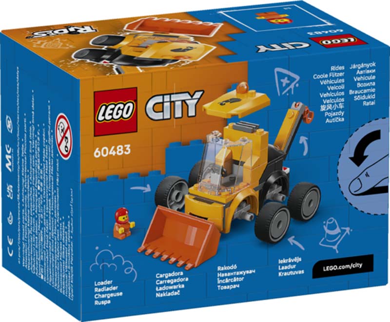 LEGO City Rides Construction Loader 60483