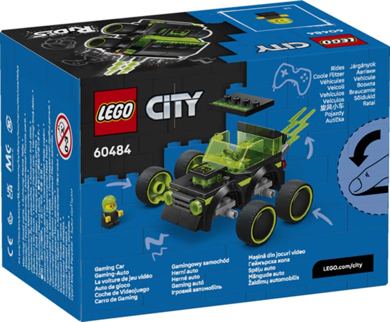 LEGO City Rides Gaming Race Car 60484