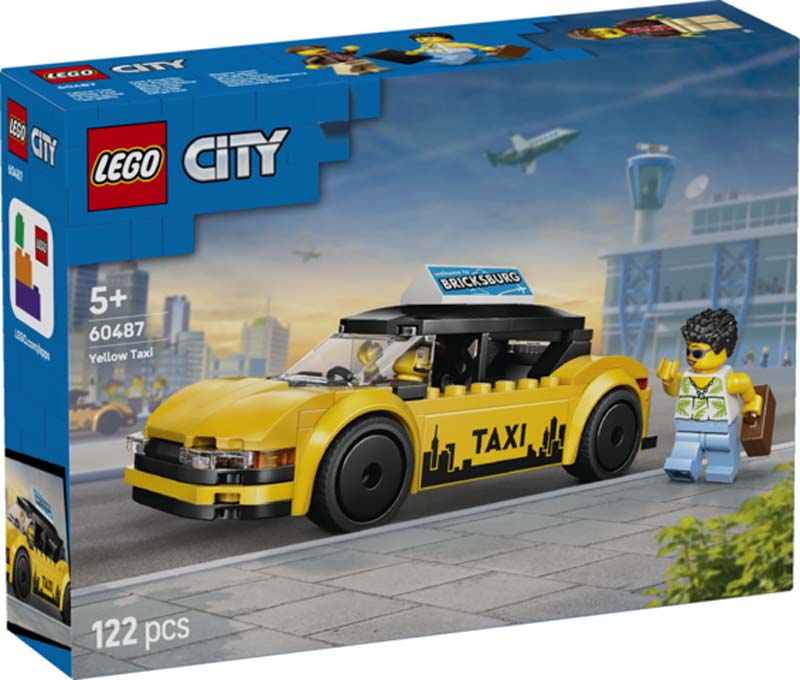 LEGO City Yellow Taxi 60487
