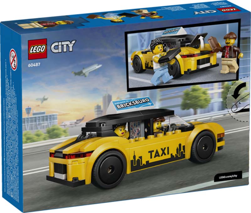 LEGO City Yellow Taxi 60487