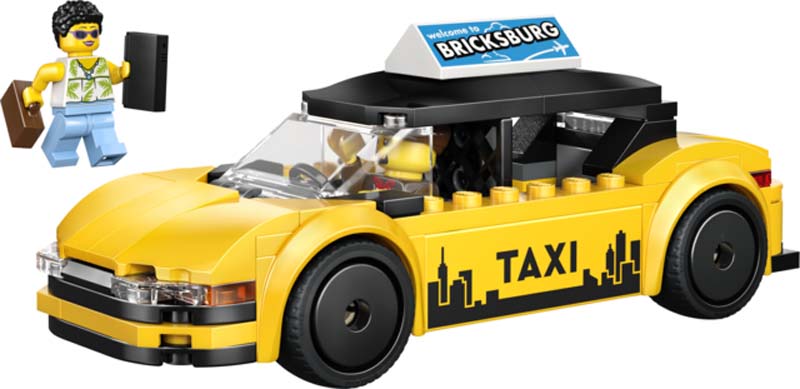 LEGO City Yellow Taxi 60487