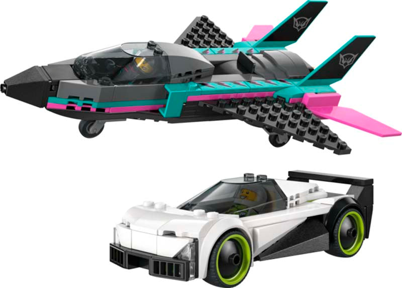 LEGO City Jet vs. Car 60489