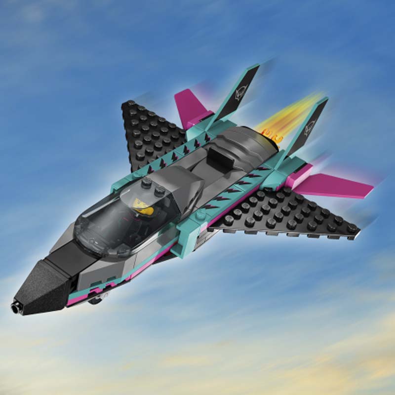 LEGO City Jet vs. Car 60489