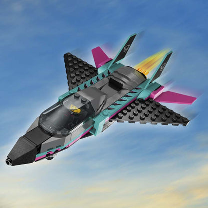 LEGO City Jet vs. Car 60489