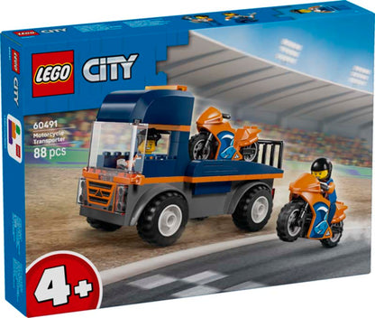 LEGO City Motorcycle Transporter 60491
