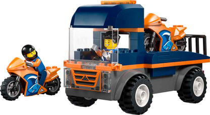 LEGO City Motorcycle Transporter 60491