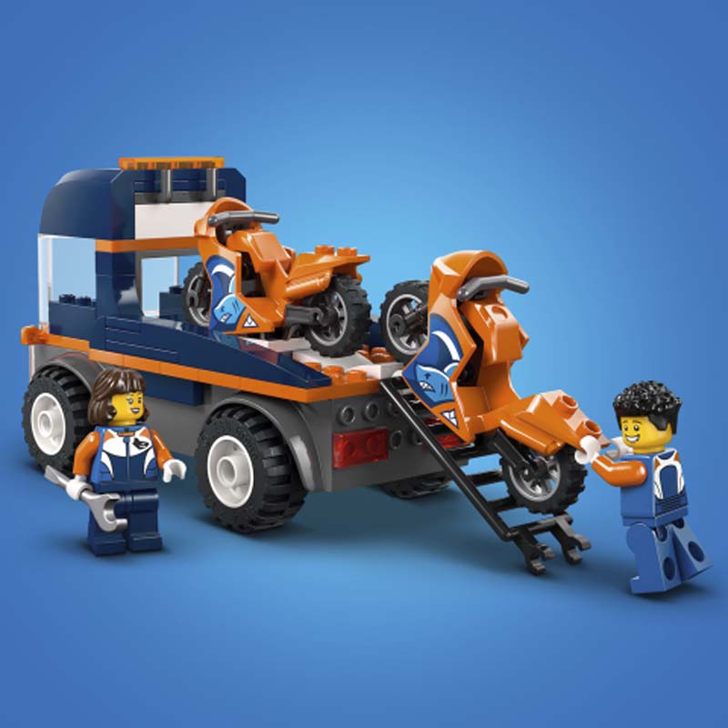 LEGO City Motorcycle Transporter 60491