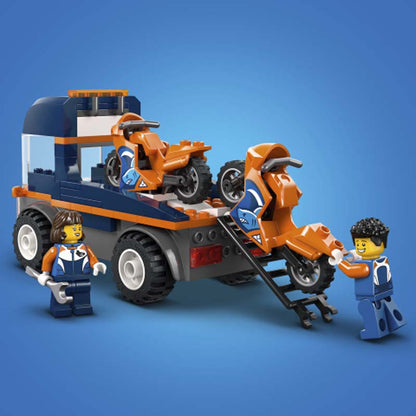 LEGO City Motorcycle Transporter 60491