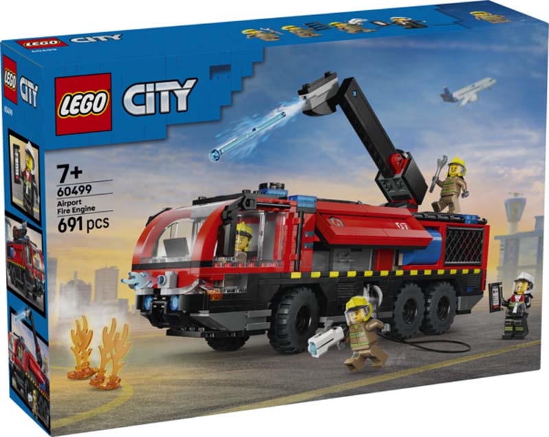 LEGO City Airport Fire Truck 60499