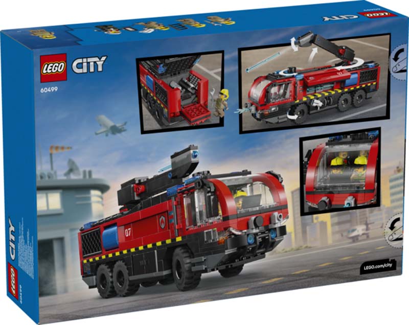 LEGO City Airport Fire Truck 60499