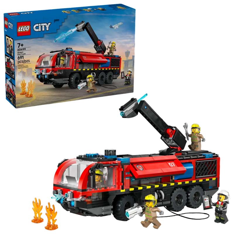 LEGO City Airport Fire Truck 60499