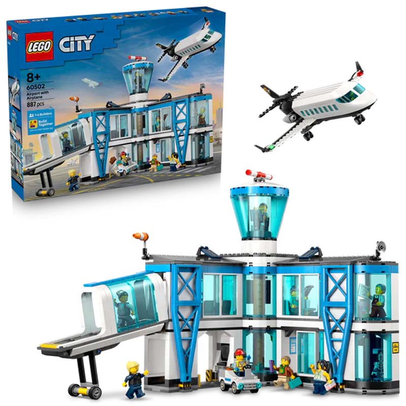 LEGO City Airport with Airplane 60502
