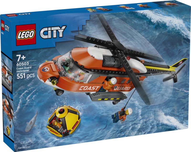 LEGO City Coast Guard Helicopter 60503