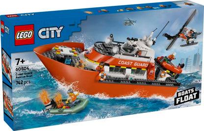 LEGO City Coast Guard Rescue Boat & Helicopter 60504