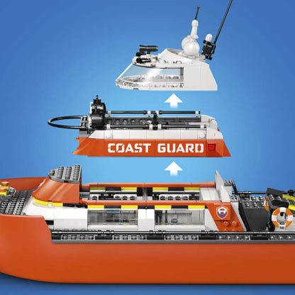 LEGO City Coast Guard Rescue Boat & Helicopter 60504