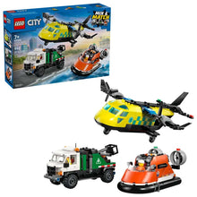 LEGO City Airplane, Service Truck & Hovercraft Rem 60505