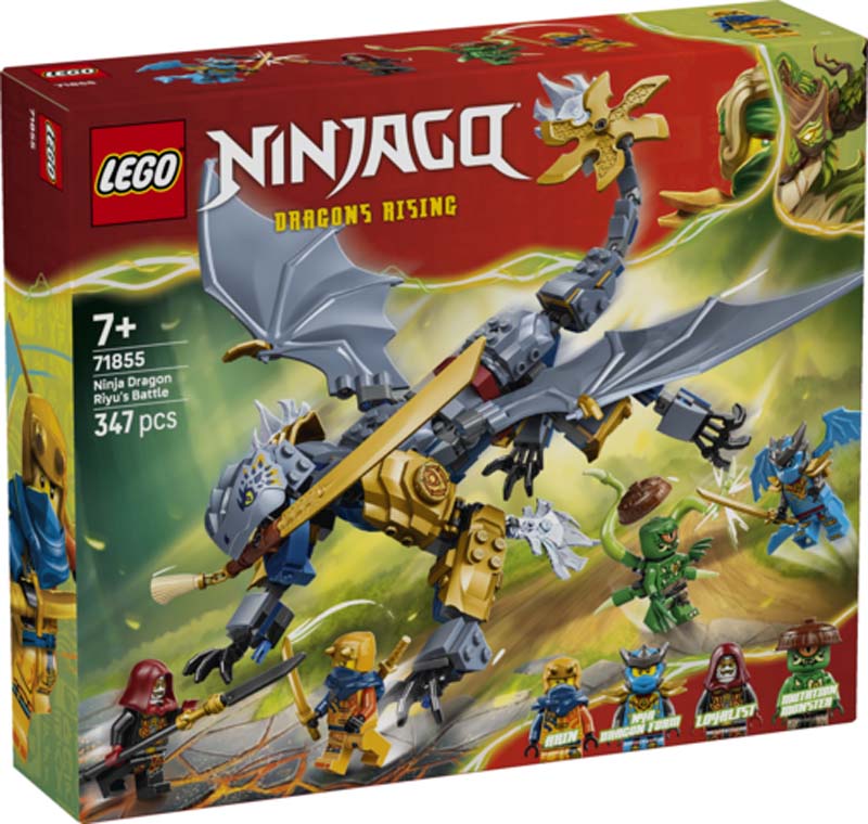 LEGO Ninjago Ninja Dragon Riyu's Battle 71855