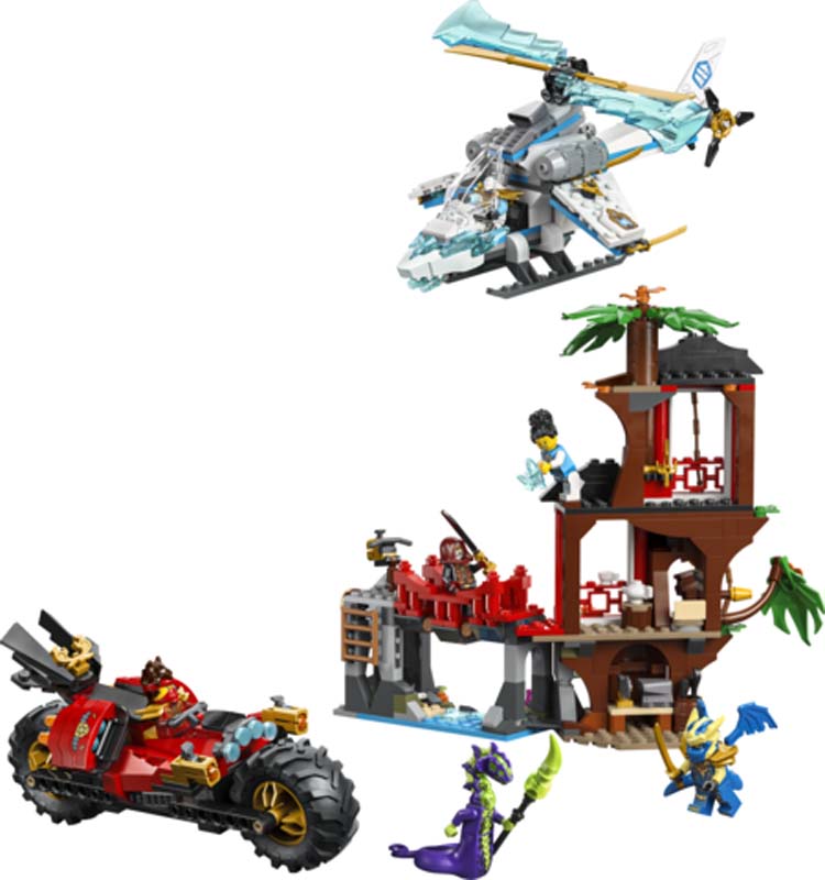 LEGO Ninjago Ninja Vehicle Tree House Battle 71857
