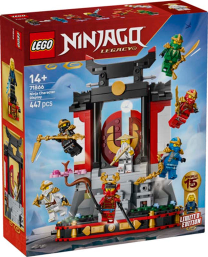 LEGO Ninjago Ninja Character Display 15th Anniversary 71866