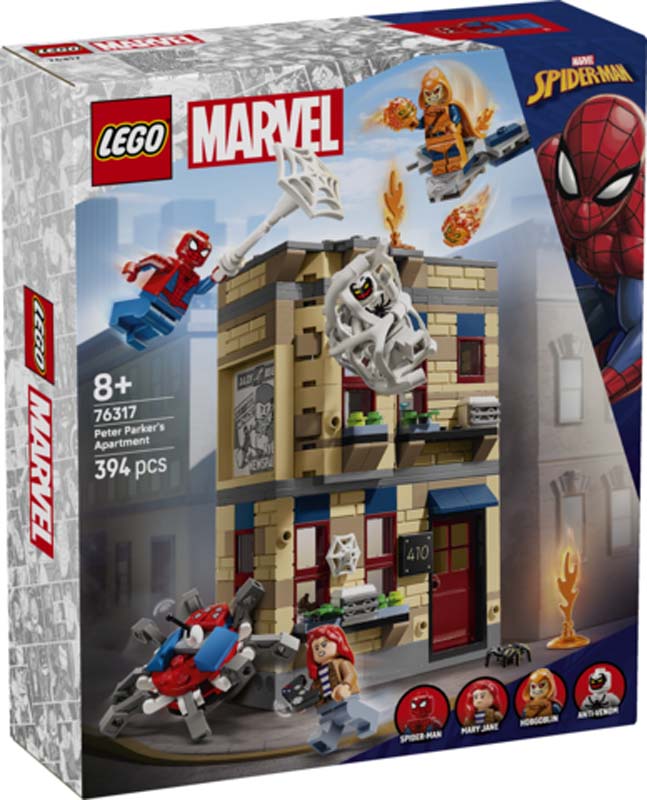 LEGO Super Heroes Marvel Peter Parker’s Apartment 76317