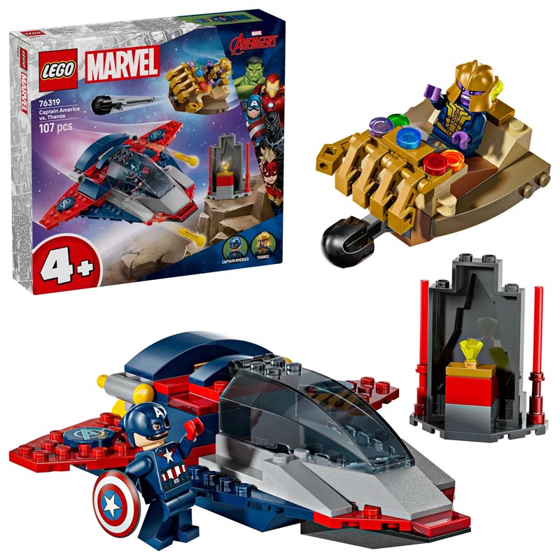 LEGO Super Heroes Marvel Captain America vs. Thanos 76319