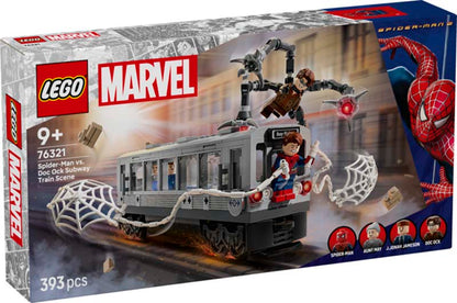 LEGO Super Heroes Marvel Spider-Man vs. Doc Ock Subway Train Scene 76321