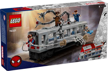 LEGO Super Heroes Marvel Spider-Man vs. Doc Ock Subway Train Scene 76321