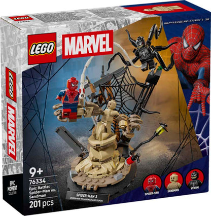 LEGO Super Heroes Marvel Epic Battle: Spider-Man vs. Sandman 76334