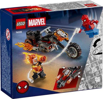 LEGO Super Heroes Marvel Spider-Man vs. Ghost Rider Motorcycle 76335
