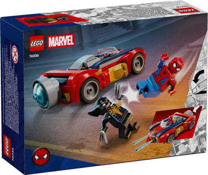 LEGO Super Heroes Marvel Spider-Man Car vs. Venomized Wolverine 76336