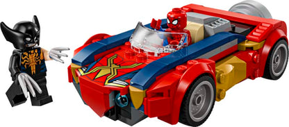 LEGO Super Heroes Marvel Spider-Man Car vs. Venomized Wolverine 76336