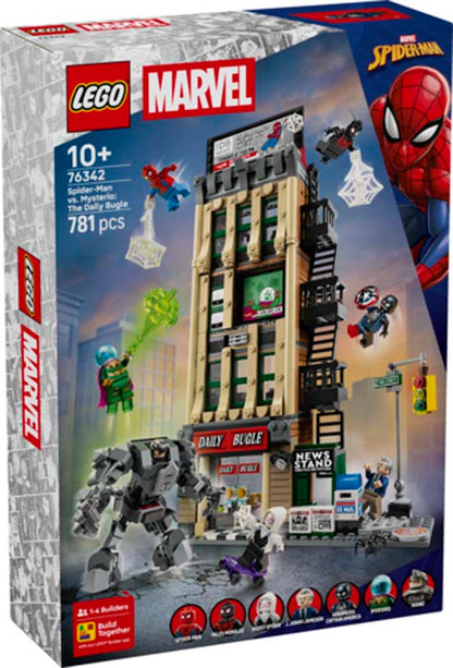 LEGO Super Heroes Marvel Spider-Man vs. Mysterio: The Daily Bugle 76342