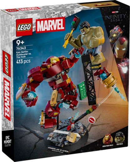 LEGO Super Heroes Marvel Epic Battle: Hulkbuster vs. The Hulk 76343