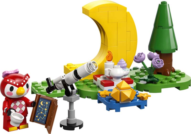 LEGO Animal Crossing Stargazing with Celeste