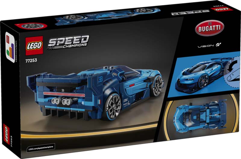 LEGO Speed Champions Bugatti Vision GT Hyper Sports Car 77253